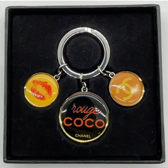 Auth Like New Chanel Key Chain/Ring - Picture 2 of 8